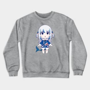 Hololive Gawr Gura Crewneck Sweatshirt